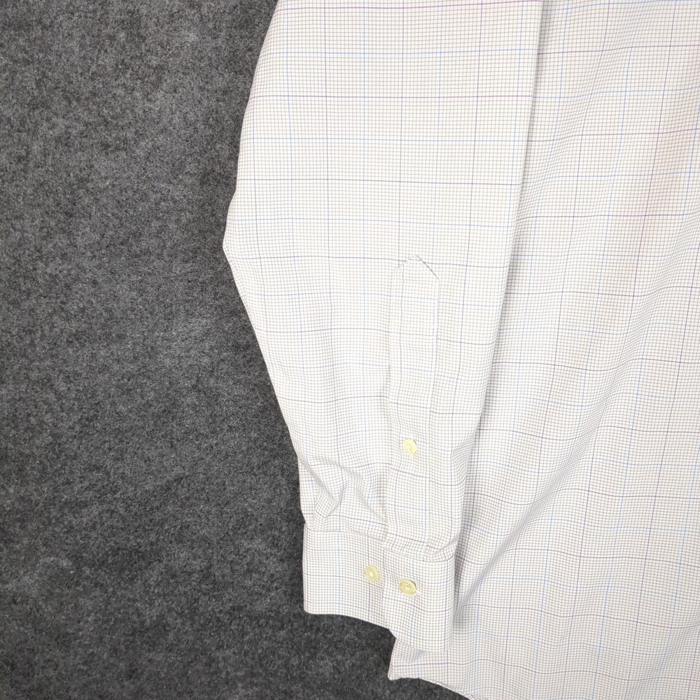 Brooks Brothers 346 Mens‎ 15.5 32/33 Slim Fit Non-Iron Stretch Tattersall Shirt - Picture 3 of 11